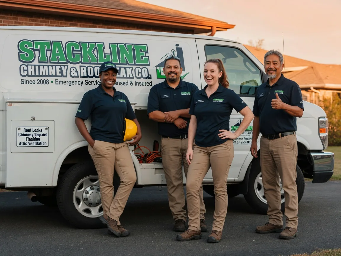 Chimney flashing repair company in Lawrenceville, VA